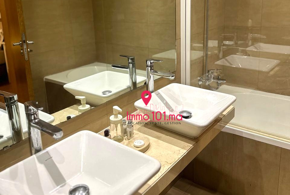 Location appartement meublé à La Marina Salé ZLLAV2235